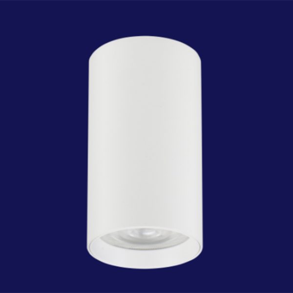 Lamp with cap GU10 MAX 35W D55 * H100, IP20, aluminum, white