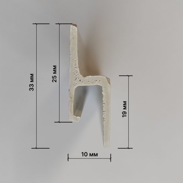 Polymer composite wall profile EU 2m (1 pack – 100 m)