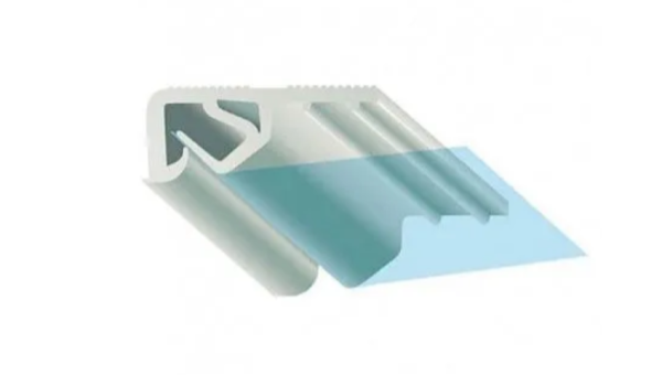 PVC Ceiling Profile “Clothespin” For Textile